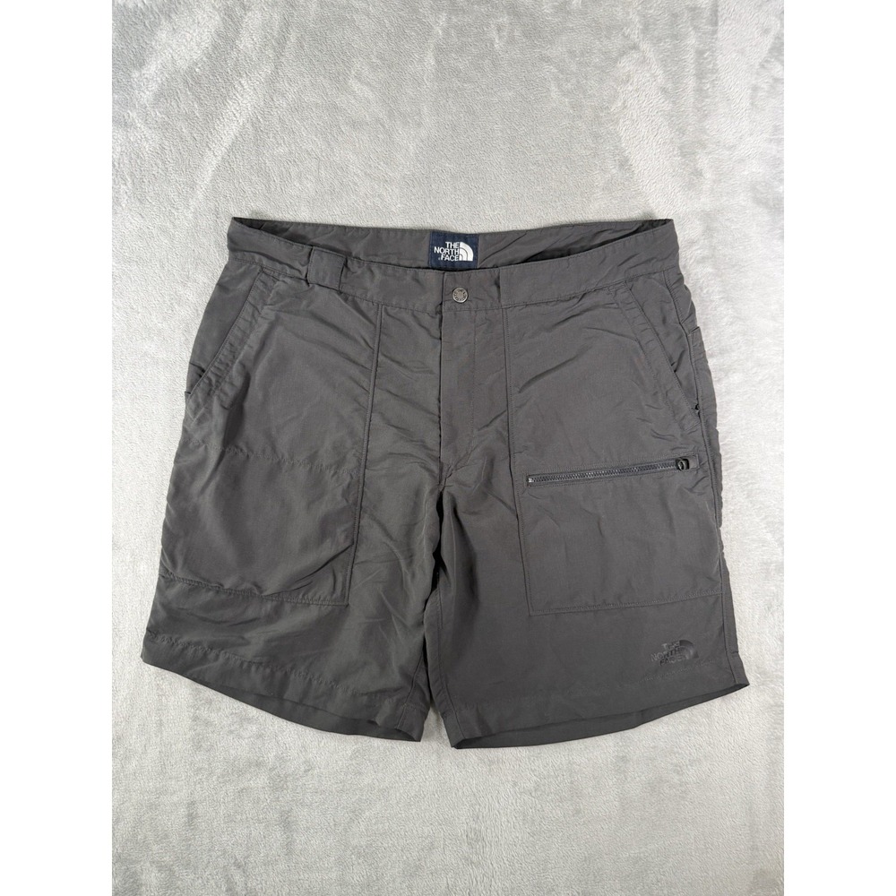 The North Face Shorts Men's 34 Grey Nylon Flashdry Outdoors